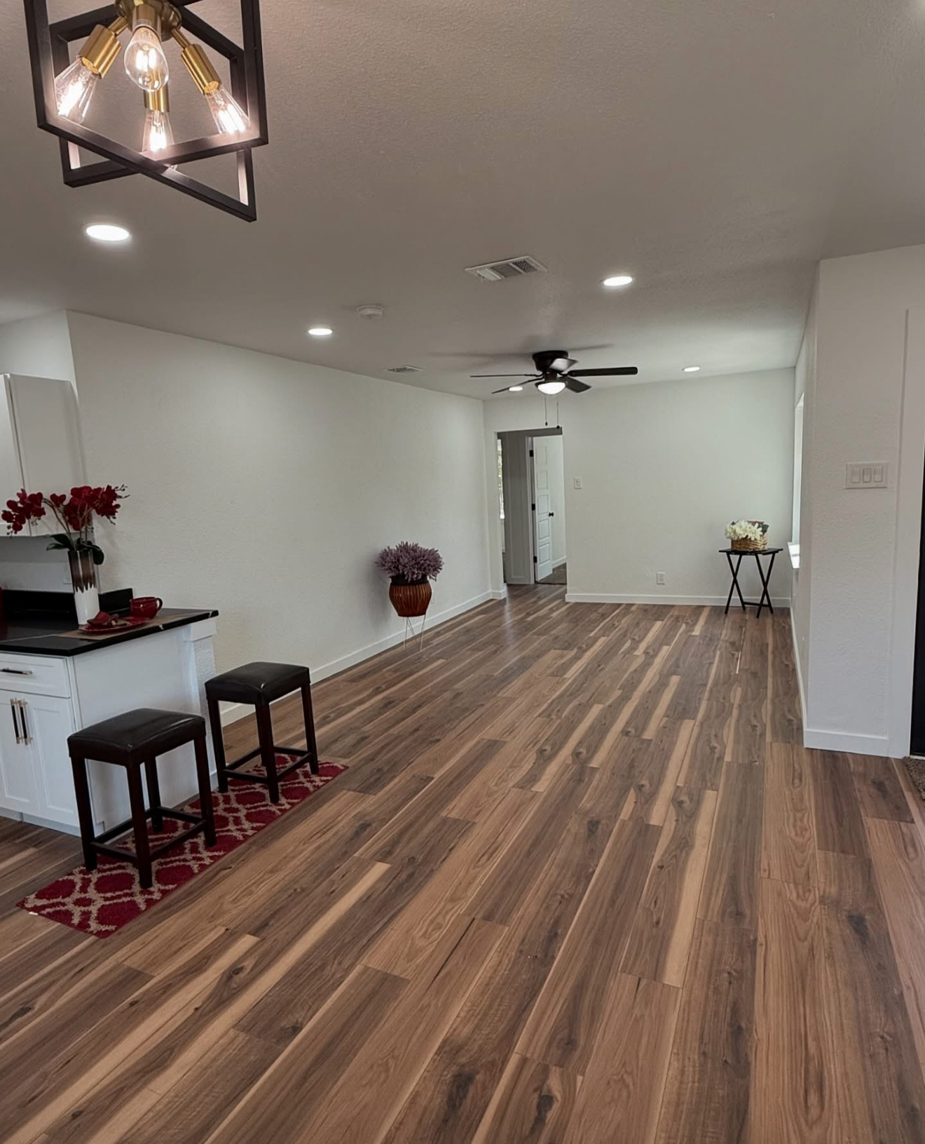Living room after remodel